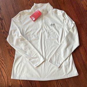 The north face 3/4 zipper women  sweatshirt